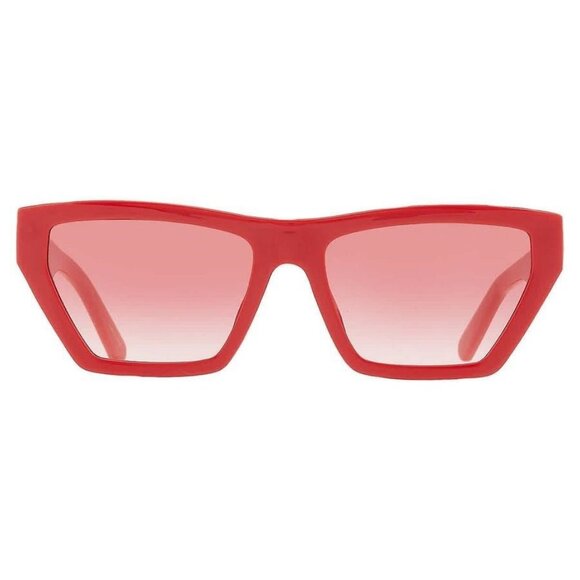 New Authentic Marc Jacobs Red Gradient Cat Eye Ladies Sunglasses MARC 657/S 0C9A - Picture 1 of 6